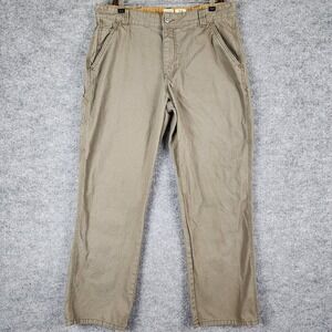 Red Head Pants Mens Carpenter Straight Leg Cotton Utility Workwear 38x34